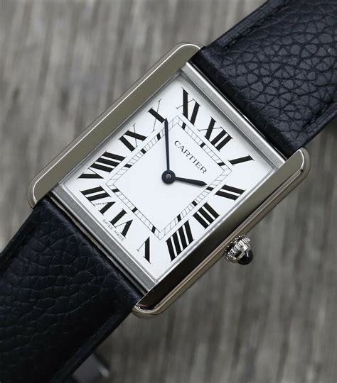 cartier tank solo extra large automatic|cartier tank solo on wrist.